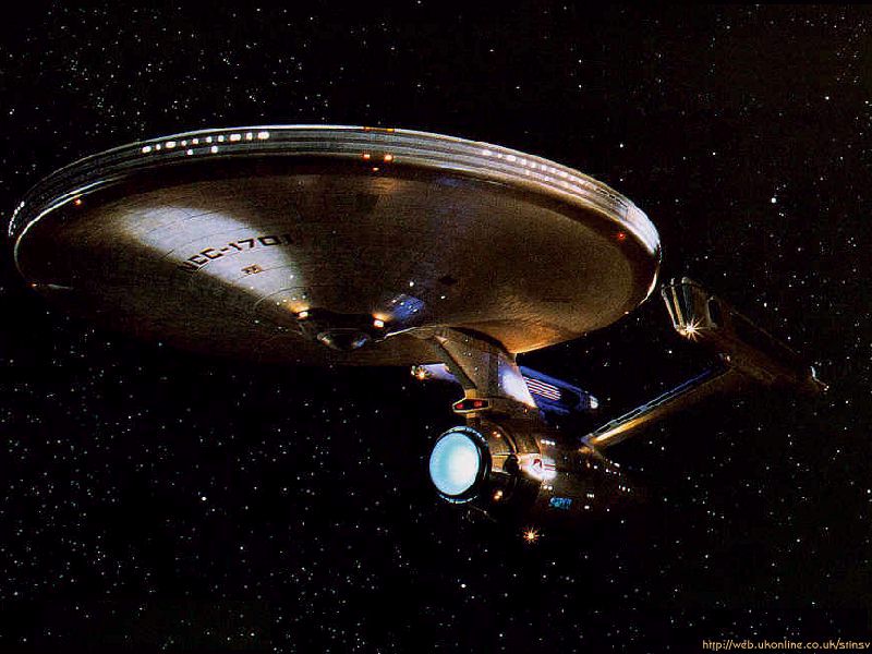picture of the Star Ship Enterprise from the Classic series