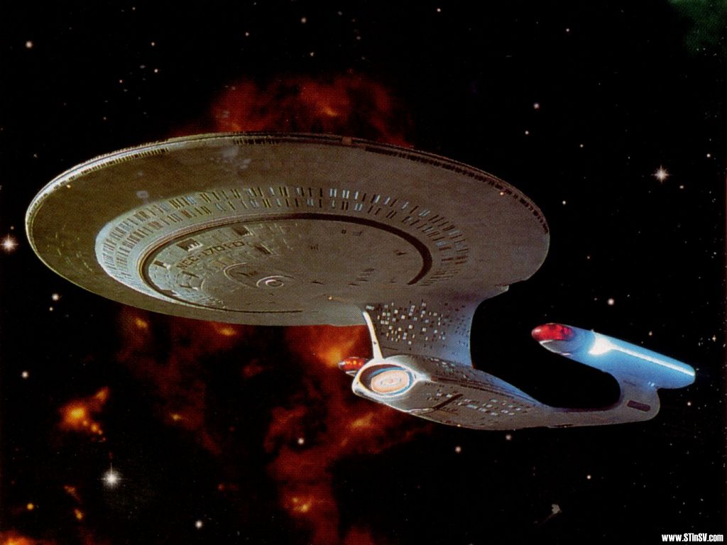picture of the Star Ship Enterprise from the Next Generation